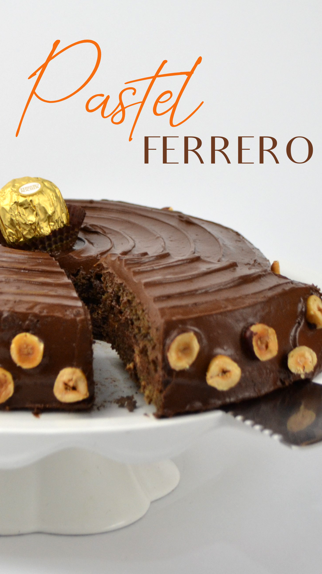 Pastel de Ferrero Rocher