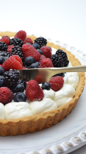 Tarta de frutos rojos